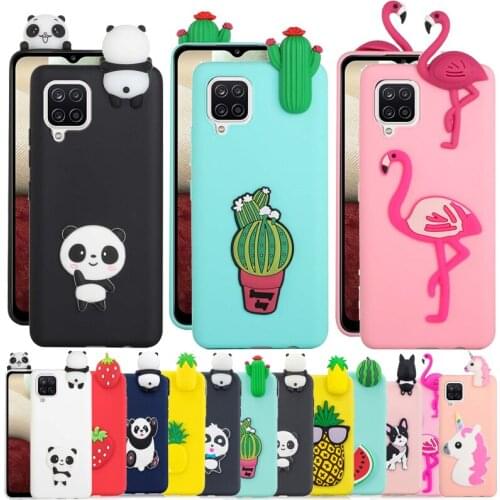 For Samsung M12 Pet Bear Phone Case For Galaxy M12 M31 M02s M42 5G M30 M20 M10 Unicorn Cover Soft Silicone Bumper Funda Cat