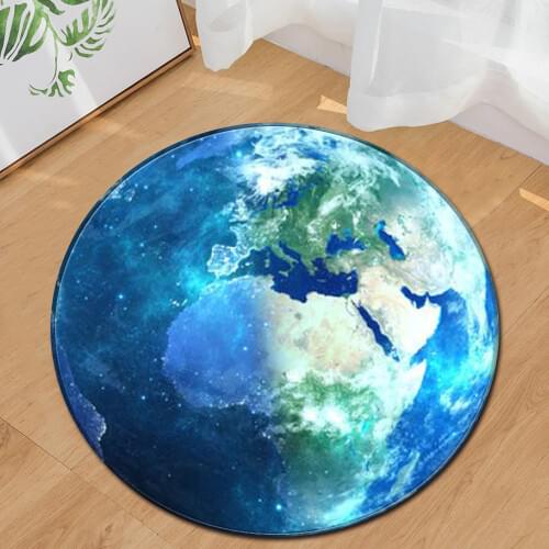 Round non-slip carpet computer cushion office chair cushion