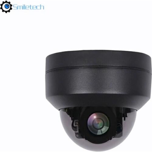 Mini indoor POE 5MP IR PTZ camera with 4X optical zoom 2.5 inch onvif starlight speed dome surveillance 4K camera