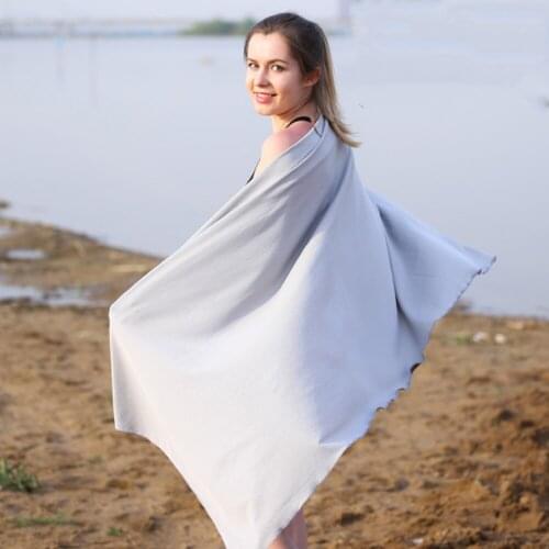 Summer Fitness Quick-drying And Convenient Bath Towels Cold Magic Icy Smooth Cold Beach Towels