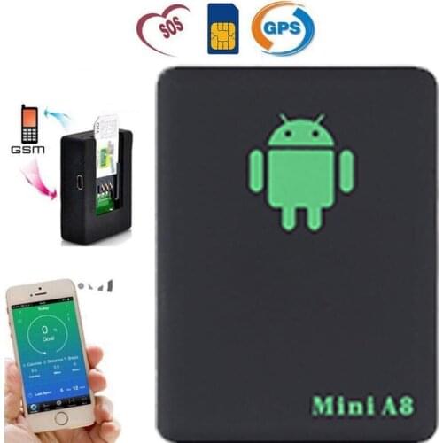 High Quality Mini A8 Rastreador Veicular GPRS Tracker Locator Real Time Car Kids Pet Tracker GSM/GPRS/LBS SOS Tracking Adapter