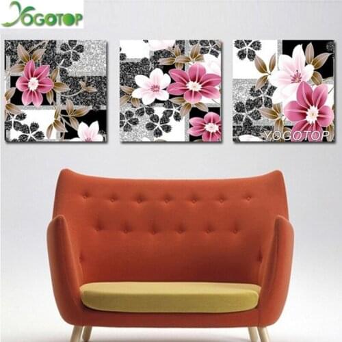 Full,Diamond Embroidery,5D,Diamond Painting daffodils,Cross Stitch,3D,Diamond Mosaic,Needlework,Crafts,Christmas,Triptych ML904