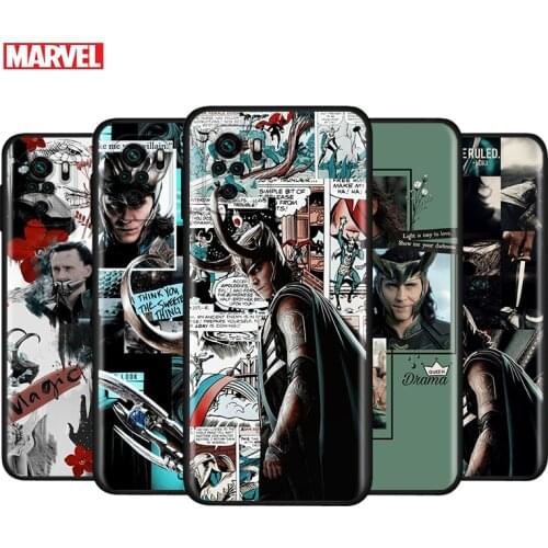 Marvel Avengers Loki For Xiaomi Redmi Note 10S 10 9 9S 9T 8T 8 7 6 5 Pro Max 5A 4X 4 5G Soft Silicone Phone Case