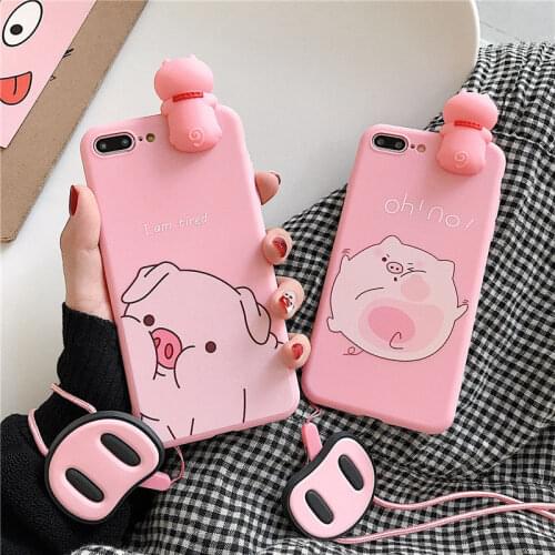 3D funny pig nose silicone phone case for Huawei P40 P10 Plus P20 P30 Mate 30 9 10 Lite 20 Pro 20 X Silicone Cover Case gift