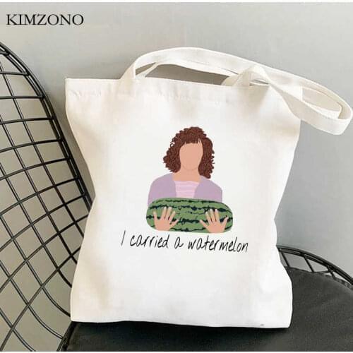 Dirty Dancing shopping bag grocery handbag bolsa cotton canvas bolso bag tote foldable woven sac toile
