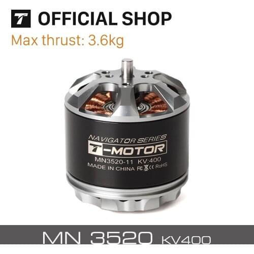 T-motor Outrunner Brushless Motor Special Design MN3520 400KV for Multicopter UAV RC Drones Copter Quadcopter