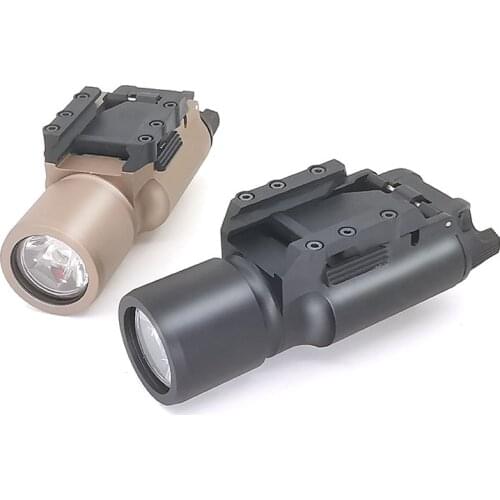 Tactical X300 LED Weapon Light Flashlight Pistol Gun Rifle Picatinny 20mm Weaver Mount For Hunting Scope