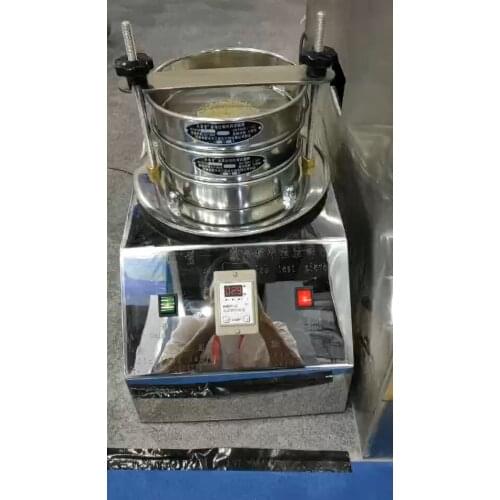 Vibrating filter sieve analyzer vibration test equipment