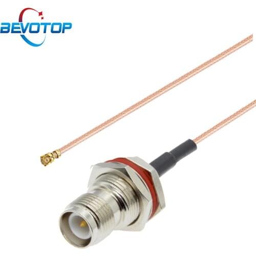 Waterproof RP TNC Female to IPX U.FL IPEX1 Female Jack RG178 Pigtail Coaxial Mini PCI WIFI WLAN Antenna Extension Cabble