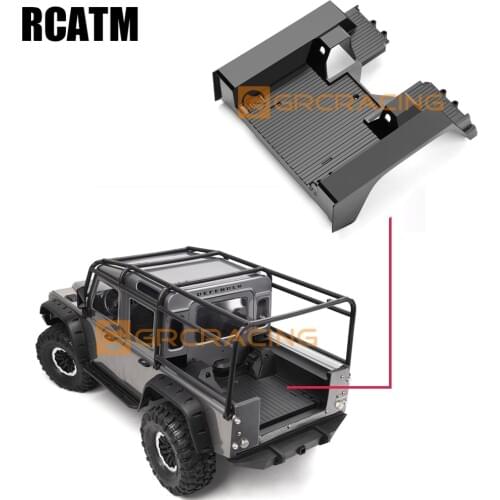 Integrated Rear Wheel Cover Bottom Plate Rear Floor G156B For 1/10 RC Crawler Car Traxxas TRX4 Defender TACTICAL UNIT