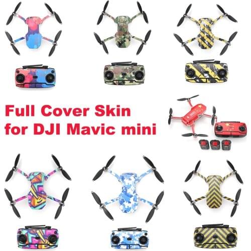 Protective Film for Mavic Mini Accessories PVC Stickers Waterproof Scratch-proof Decals Full Cover Skin for DJI Mavicmini Drone