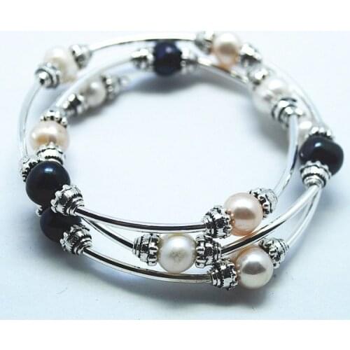 New cultured freshwater pearl bracelets flexible circles do are your favorite designs luxury wedding party or marriages