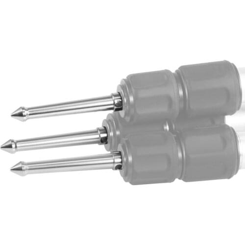 3pc/lot Stainless Steel Spike Foot 1/4" Threaded for RRS Gitzo Benro Tripod Monopod Fotografia Photo Studio