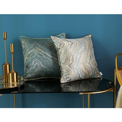 30x50/45/60/70cm modern abstract lines cushion cover jacquard wave pattern pillow case decorative sofa lumbar pillow cover