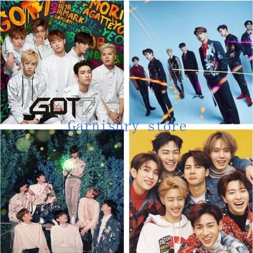 5D Diamond Painting Mens Group Got~7 Diamond Embroidery Mosaic Cross Stitch Kits Home Decor DIY Manual Gift