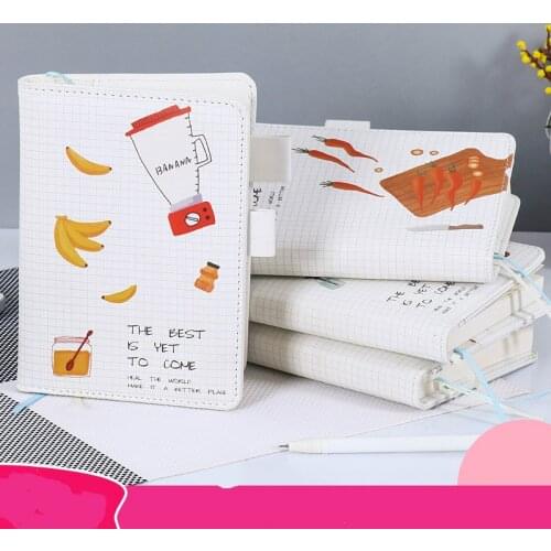 "White Love" Faux Leather Monthly Daily Planner Agenda Scheduler Journal Diary Cute Beautiful Notebook