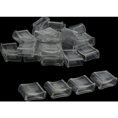 20pcs Coaches Referee Whistle Mouth Covers Transparent Sports Equipment Protector Football, Basketball, Volleyball