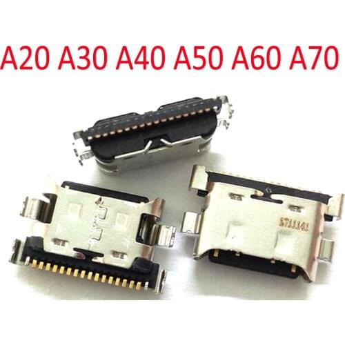 200 Pcs ,Charging Port Jack Dock For Samsung A01 A20 A30 A40 A50 A60 A70 A21S A11 A21 A31 A41 A51 A71 A51S A70S USB Charging Por