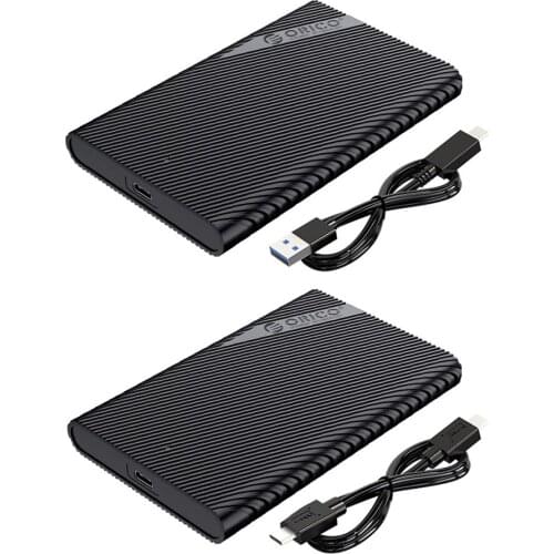 ORICO USB 3.1 Gen 1 Type C to SATA External Hard Drive Enclosure Support 7mm-9.5mm 2.5-inch SATA External Hard Drive Enclosure