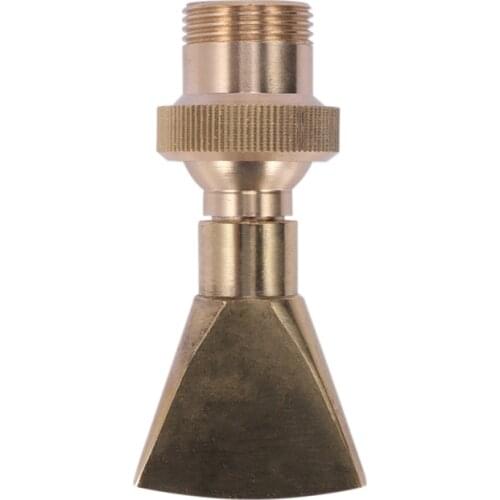 1/2 Inch DN15 and 3/4 Inch DN20 Brass Water Fountain Nozzle Spray Sprinkler Head Garden Landscape Fountain Garden Pond Decoratio