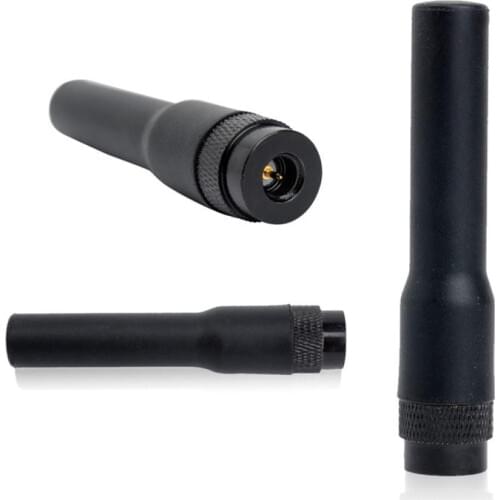 Soft short UHF VHF dual band SMA Male high gain antenna for Yaesu Vertex Wouxun KG-UV8D UV9D UV6D Linton etc walkie talkie