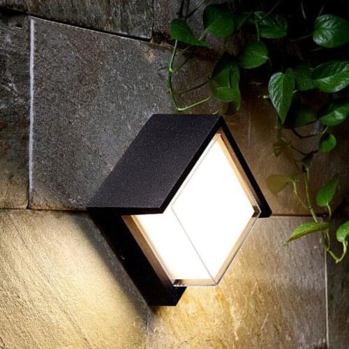 Wall lamps garden terrace lamp LED outdoor waterproof door front light balcony walls lights modern simple IP65 Bedroom Sconce