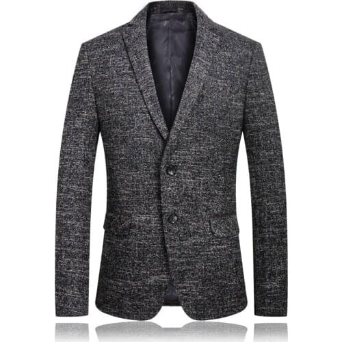 New style Mens Classic Fashion Blazers Casual Slim Fit Dress Blazer mens High quality business Blazers Rebicoo 01
