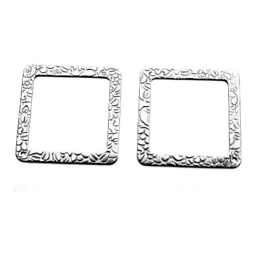 10pcs/lot 37mm Round Connector Metal Alloy Pendant For DIY bracelet Jewelry Making fg4s