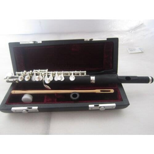 POSITE WOOD PICCOLO With c key silver plated
