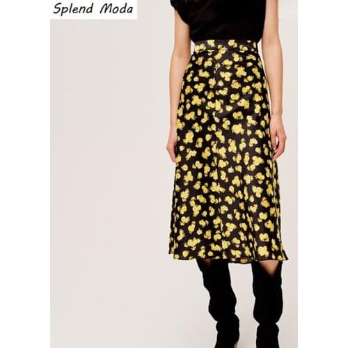 Splend Moda High Waist Skirts For Women