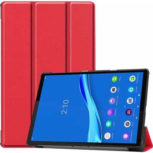 Slim Lightweight Trifold Stand PU Leather Smart Case for Lenovo Tab M10 FHD Plus Case 10.3 Inch 2020 2nd Gen TB-X606F TB-X606X