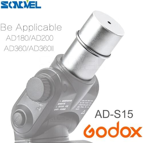 Godox AD-S15 Flash Lamp Tube Bulb Protector Cover for WITSTRO AD-180 AD-360 AD-360II and Godox AD200
