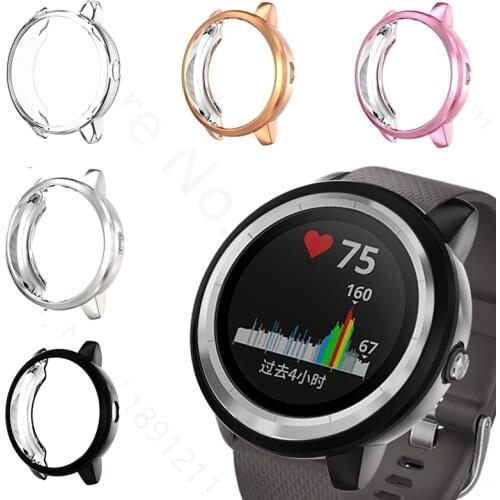 For Garmin Vivoactive 3&3 Music Watch Protective Cover Soft TPU Case Electroplated Silicone Shell For Vivoactive3/3 Music Bumper