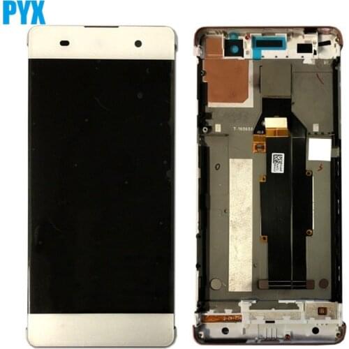 LCD Display For Sony Xperia XA F3111 F3113 F3115 LCD Touch Screen Digitizer Assembly With Frame Free Shipping