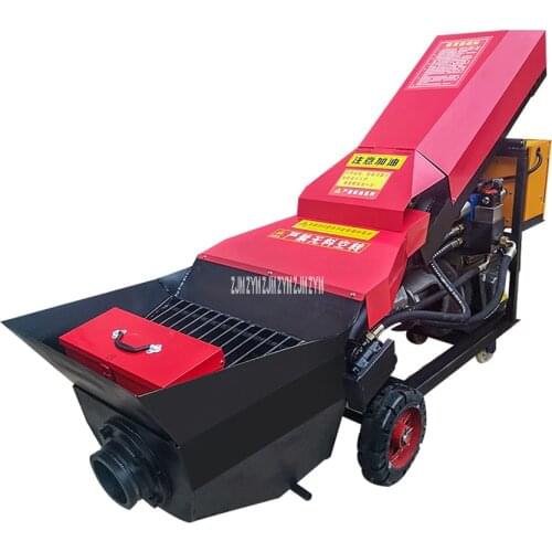 0528 WBS-B 15KW Concrete Feeder Pump Concretepump Constructional Column Pump Finger Stone Mortar Concrete Delivery Pump 380V