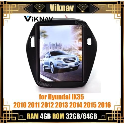 10.4 inch android car GPS navigation autoradio MP3 player FOR Hyundai IX35 2010 2011 2012 2013 2014 2015 2016 vertical screen