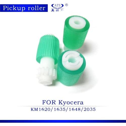 2 Sets / Lot Copier Pickup Roller for KM1620 KM1635 KM1648 KM2035 3PCS/Set Photocopy Machine Part Pick Up Rubber