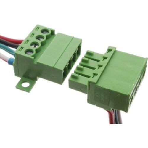 5sets 15EDGRKC-3.81mm upright 15EDGKB plug-in terminal block male and female 2EDGRKC -11P-22P