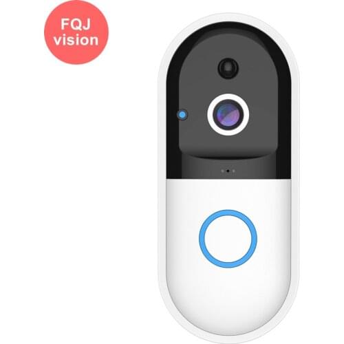 WiFi Doorbell 720P HD Home Wireless Door Bell IR Night Vision Indoor Mini Doorbell Support Two Way Audio Anyhome Alert Video-Eye