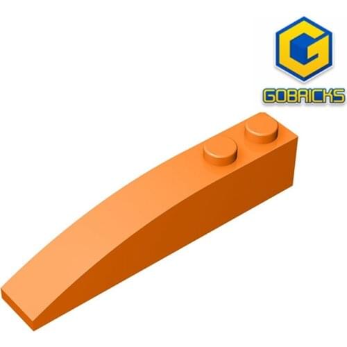 [Gobricks] GDS-655 Building block(No.41762-42022)BRICK 1X6 W/BOW - 1x6 Arc slope brick