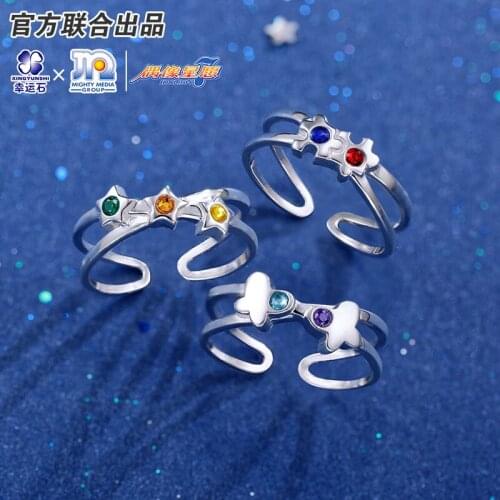 IDOLISH 7 Anime Ring Sterling Silver 925 Comics Role IZUMIIORI ZERO Cosplay Figure Gift For Girlfriend