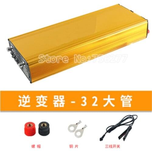 Inverter head high power multifunction 12v 32 big tube intelligent electronic boost converter