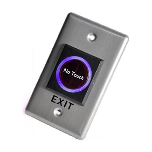 IR Door Release Exit Button For Access Control,NO Touch LED IR Sense Door Release Button