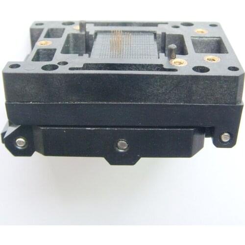 Clamshell structure,eMMC test socket,size 12x18_0.5mm,for BGA 153 and BGA 169 testing,eMMC adapter,eMMC data reading