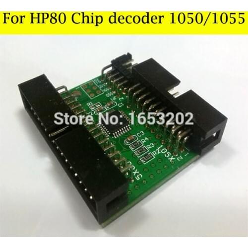 Hot selling!!! Decoder for hp designjet 1050 1055 for hp80 chip decoder for hp80 cartridge