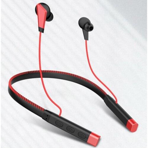 G12 Neckband Bluetooth 5.0 Bilateral Stereo Magnetic Wireless In-Ear Earphone