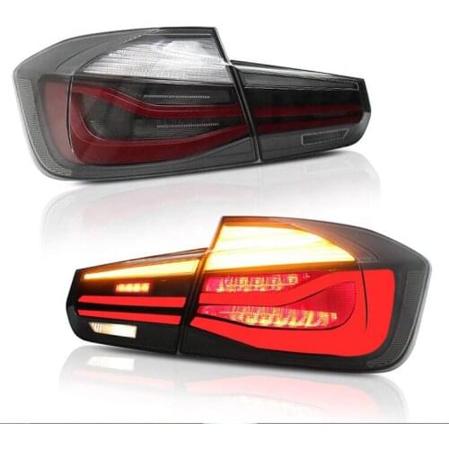 Cheap Smoked Upgrade Full LED Flow TAIL LAMP REAR LIGHT for BMW 3 Series F30 2012 to 2015 taillight taillamp