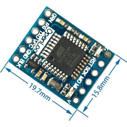 Openlog Serial Data Logger Open Source Data Recorder ATmega328 Support Micro SD