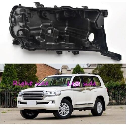 Headlight Base for Toyota Land Cruiser LC200 2016 2017 2018 Headlamp House Car Rear Base Front Auto Headlight Back House