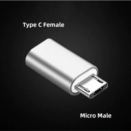 Type-C Female Connector To Micro USB Male USB 3.1 Converter Data Adapter DROP SHIPPING